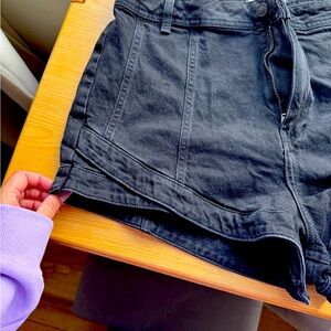 CRVY Mona High-Rise Shorts